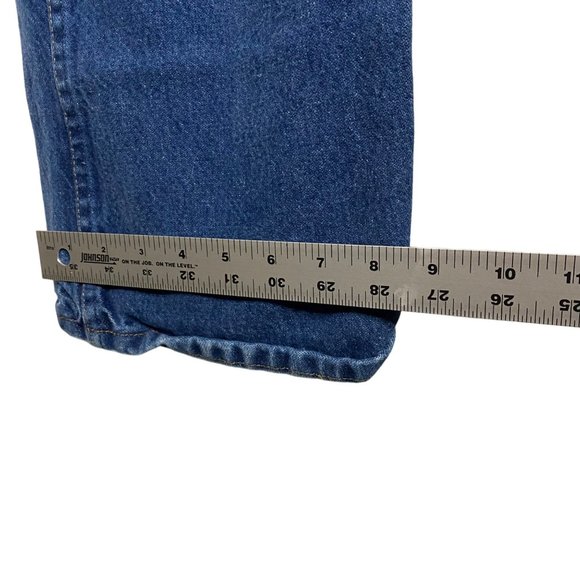 Vintage Wrangler Mens Jeans Sz 38x32 (38x30.5) Cowboy Cut Medium Wash - Picture 10 of 13